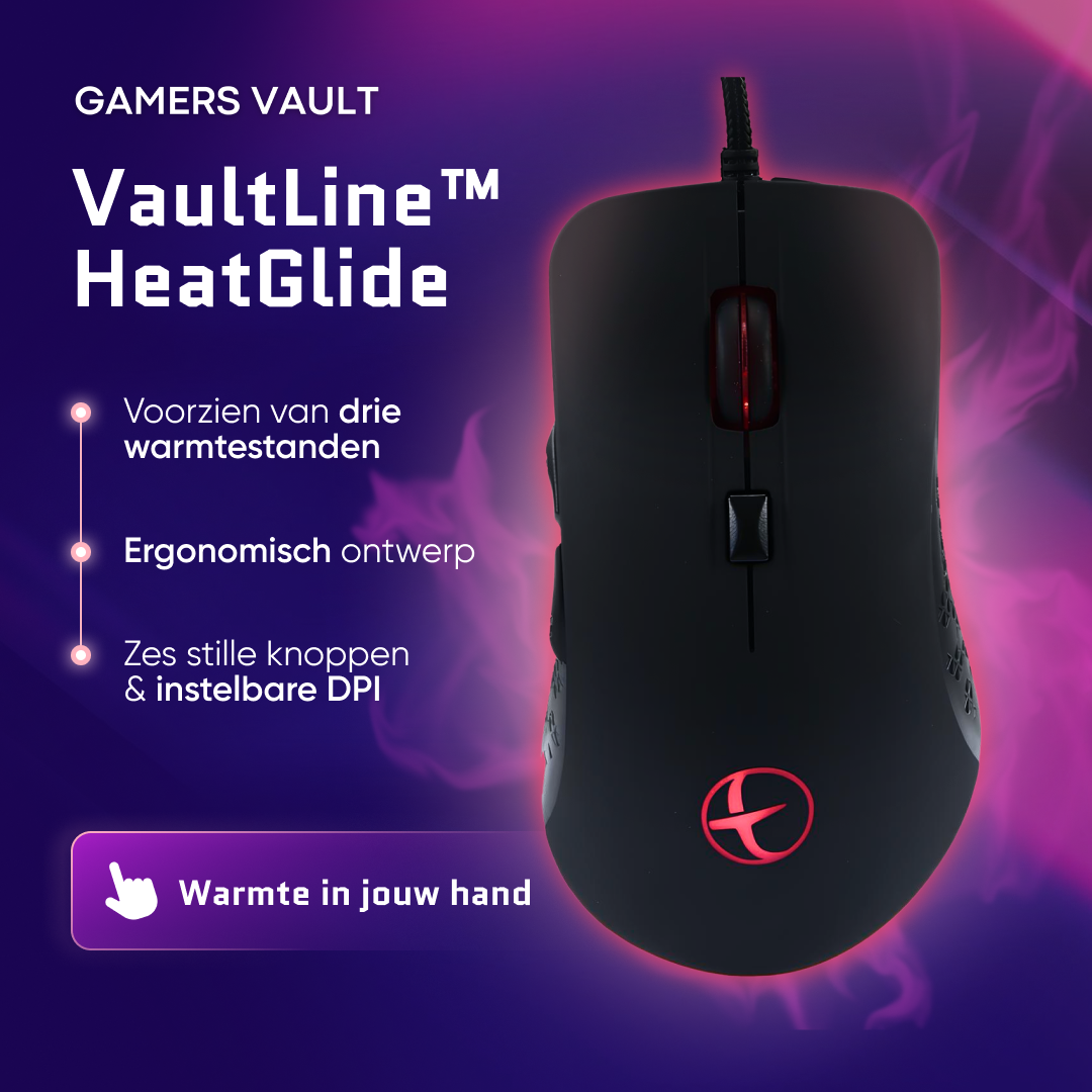 Koude handen achter de pc? HeatGlide biedt uitkomst
